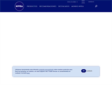 Tablet Screenshot of nivea.com.co