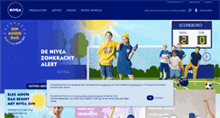 Desktop Screenshot of nivea.nl