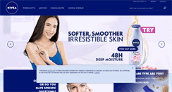 Desktop Screenshot of nivea.ph