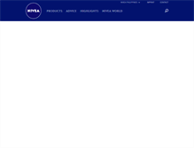 Tablet Screenshot of nivea.ph