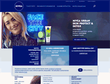 Tablet Screenshot of nivea.fi