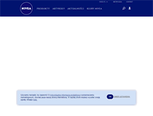 Tablet Screenshot of nivea.pl