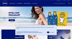 Desktop Screenshot of nivea.se