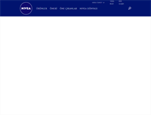 Tablet Screenshot of nivea.com.tr