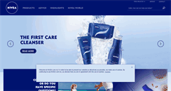 Desktop Screenshot of nivea.com.my