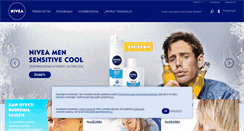 Desktop Screenshot of nivea.lt