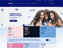 Tablet Screenshot of nivea.hr